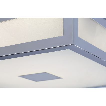 Rabalux - Світлодіодний стельовий світильник для ванної кімнати LED/24W/230V IP44 4000K 40x40 см білий