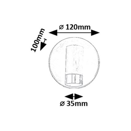 Rabalux - Світлодіодний настінний точковий світильник LED/3W/230V 4000K