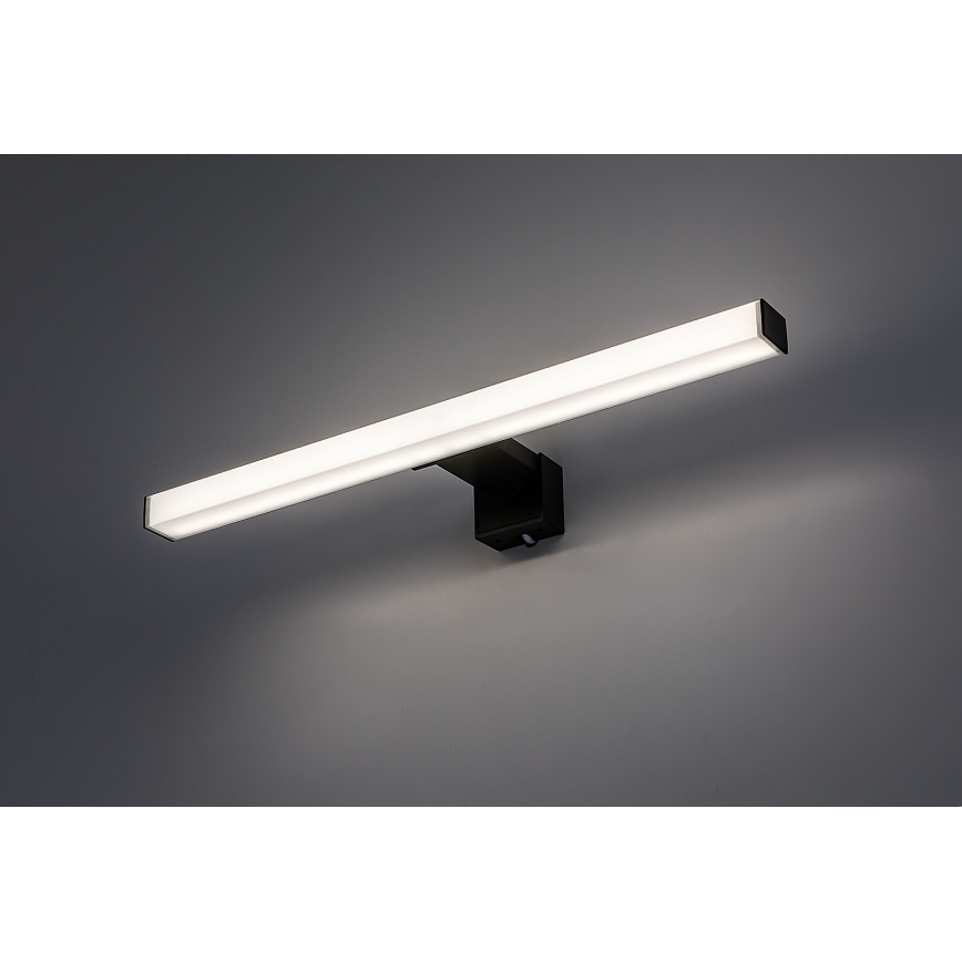 Rabalux - LED підсвітка дзеркала для ванної кімнати LED/6 Вт/230 В IP44 40 см чорний