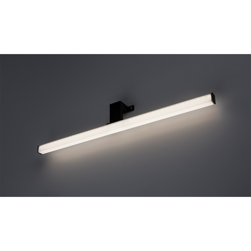 Rabalux - LED підсвітка дзеркала для ванної кімнати LED/9W/230V IP44 60 cm чорна