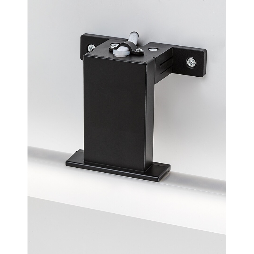 Rabalux - LED підсвітка дзеркала для ванної кімнати LED/9W/230V IP44 60 cm чорна