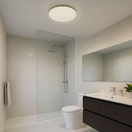 Rabalux - LED стельовий світильник для ванної кімнати LED/18W/230V IP44, діаметр 34 см
