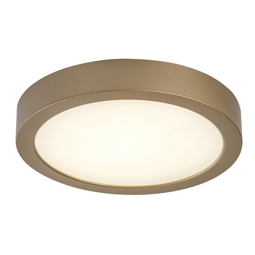 Rabalux - потолочный LED-светильник для ванной комнаты, 24 Вт/230 В, Ø 22 см, IP44, золотой