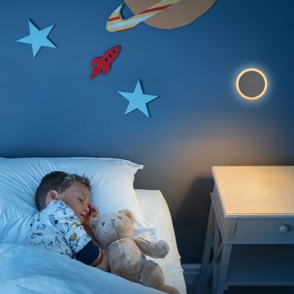 Rabalux - Светодиодный ночник в розетку с датчиком освещенности LED/0,3W/230V 3000K