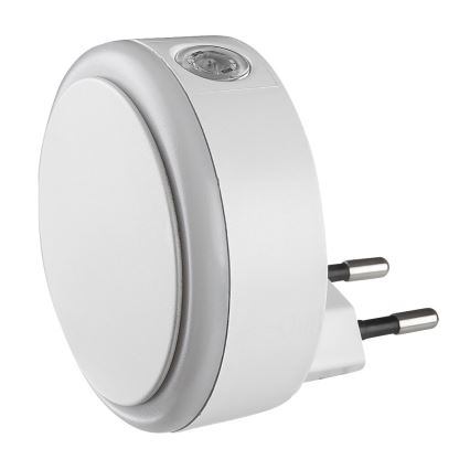 Rabalux - Светодиодный ночник в розетку с датчиком освещенности LED/0,3W/230V 3000K