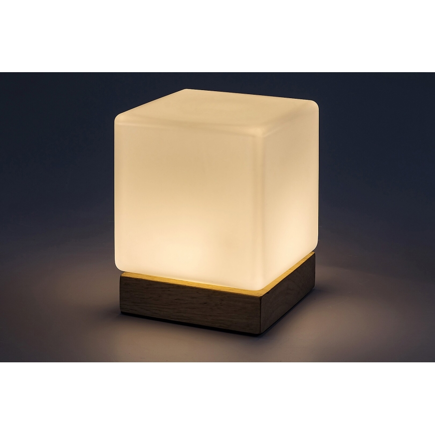 Rabalux - Светодиодная настольная лампа с регулированием яркости LED/1,2W/5V 3000K бук