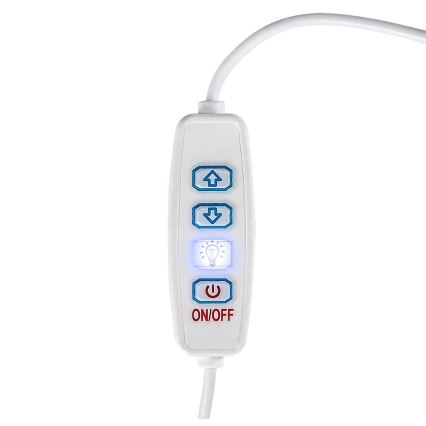 Rabalux - Светодиодная настольная лампа с регулированием яркости LED/1,2W/5V 3000K бук