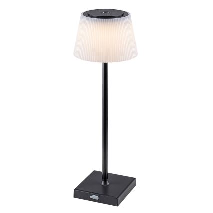 Rabalux - LED Настільна акумуляторна лампа з регулюванням яскравості LED/4W/3,7V 1800 mAh 3000-5000K IP44 чорний