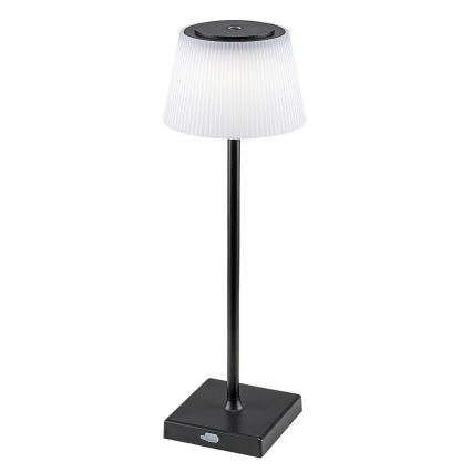 Rabalux - LED Настільна акумуляторна лампа з регулюванням яскравості LED/4W/3,7V 1800 mAh 3000-5000K IP44 чорний