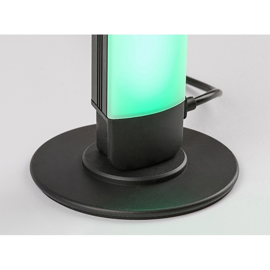 Rabalux - НАБІР 2x LED RGB Настільна лампа з регулюванням яскравості PACO LED/5W/5V + пульт дистанційного керування