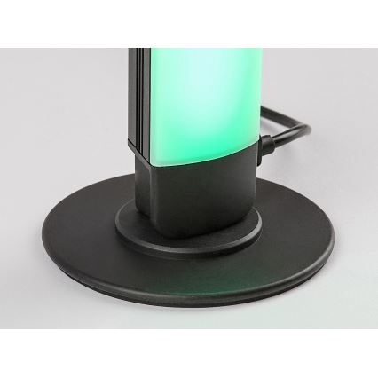 Rabalux - НАБОР 2x Светодиодная настольная RGB-лампа с регулированием яркости PACO LED/5W/5V + дистанционное управление