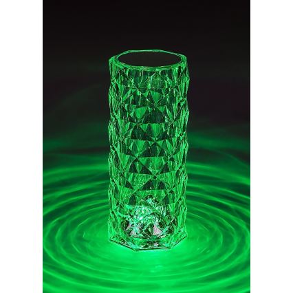 Rabalux 76015 - LED RGB Настільна акумуляторна лампа з регулюванням яскравості SIGGY LED/1,5W/3,7V 800 mAh