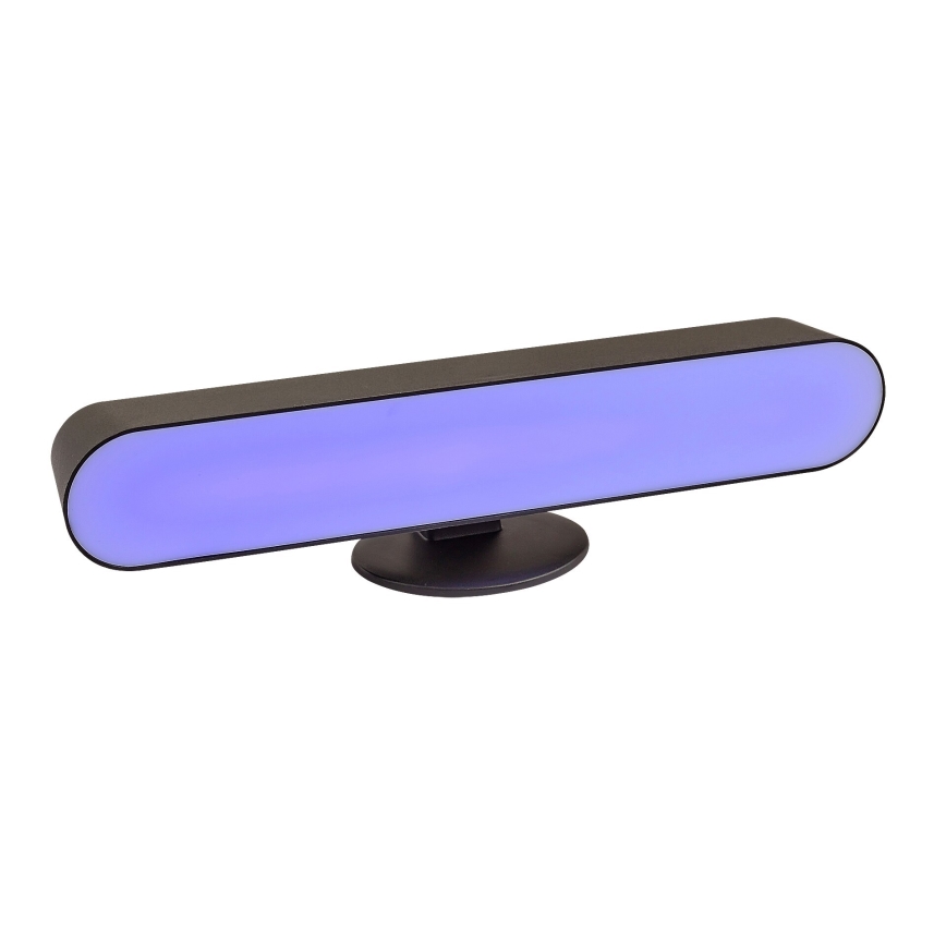 Rabalux - LED RGB Настільна акумуляторна лампа з регулюванням яскравості LED/3W/5V чорний