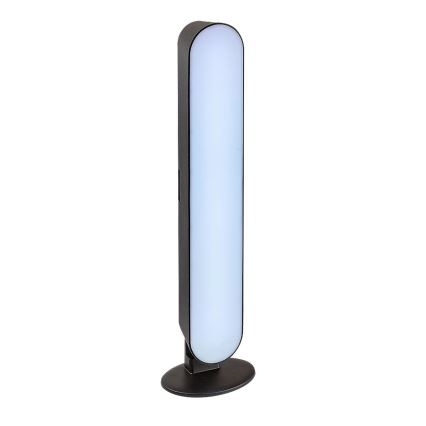 Rabalux - LED RGB Настільна акумуляторна лампа з регулюванням яскравості LED/3W/5V чорний