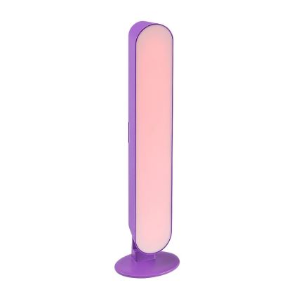 Rabalux - Светодиодная настольная RGB-лампа с регулированием яркости LED/3W/5V фиолетовый + дистанционное управление