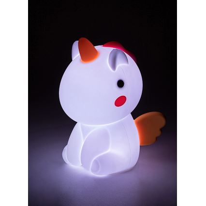 Rabalux - LED RGB Дитяча акумуляторна сенсорна лампа з регулюванням яскравості LED/0,45W/5V