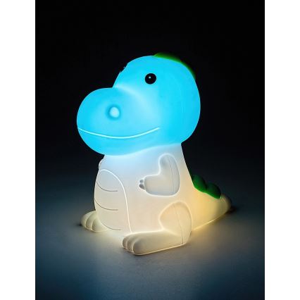 Rabalux - LED RGB Дитяча акумуляторна сенсорна лампа з регулюванням яскравості LED/0,45W/5V