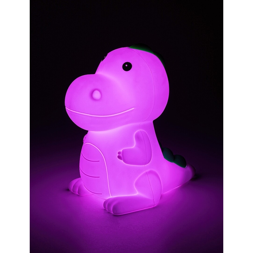 Rabalux - LED RGB Дитяча акумуляторна сенсорна лампа з регулюванням яскравості LED/0,45W/5V