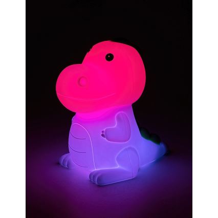 Rabalux - LED RGB Дитяча акумуляторна сенсорна лампа з регулюванням яскравості LED/0,45W/5V