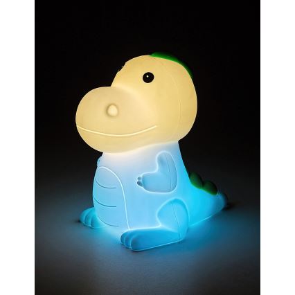 Rabalux - LED RGB Дитяча акумуляторна сенсорна лампа з регулюванням яскравості LED/0,45W/5V