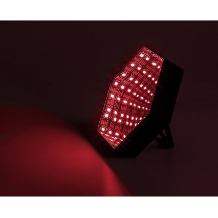Rabalux - LED RGB Настільна лампа з регулюванням яскравості LED/1W/5V/3xAA + пульт дистанційного керування