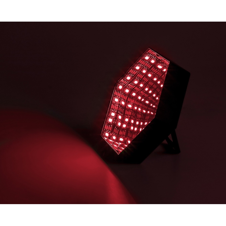 Rabalux - LED RGB Настільна лампа з регулюванням яскравості LED/1W/5V/3xAA + пульт дистанційного керування
