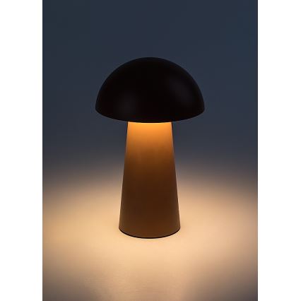 Rabalux - диммируемая сенсорная перезаряжаемая уличная LED-лампа LED/1,5W/5V IP44 1200 mAh USB коричневая