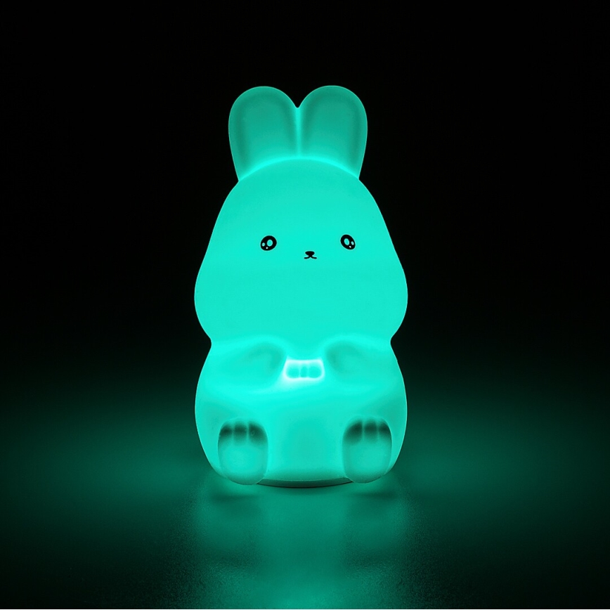 Rabalux - LED RGB сенсорний нічник LED/0,05W/1xCR2032 кролик