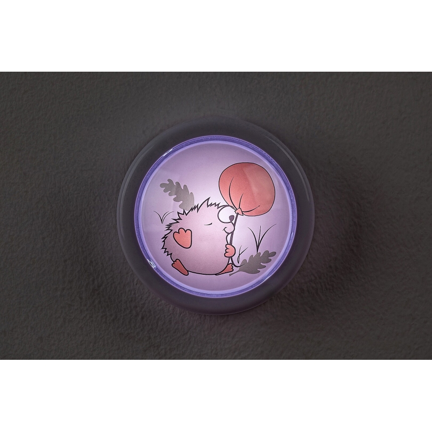 Rabalux - Светодиодный детский ночник LED/0,3W/2xAA 6000K