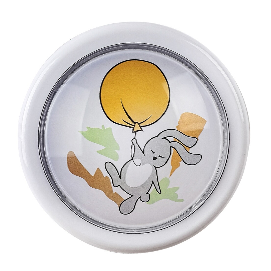 Rabalux - Светодиодный детский ночник LED/0,3W/2xAA 6000K