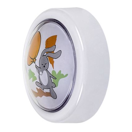 Rabalux - Светодиодный детский ночник LED/0,3W/2xAA 6000K