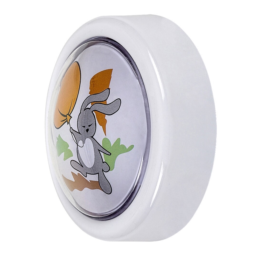 Rabalux - Светодиодный детский ночник LED/0,3W/2xAA 6000K
