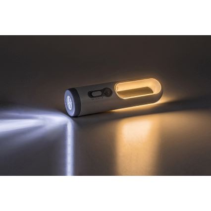 Rabalux - Світлодіодна портативна акумуляторна лампа з датчиком LED/0,8W/3,7V 3000/7000K