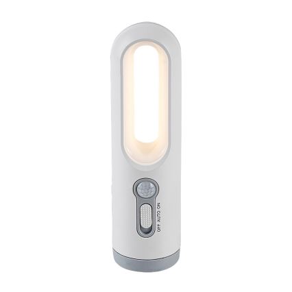 Rabalux - Світлодіодна портативна акумуляторна лампа з датчиком LED/0,8W/3,7V 3000/7000K
