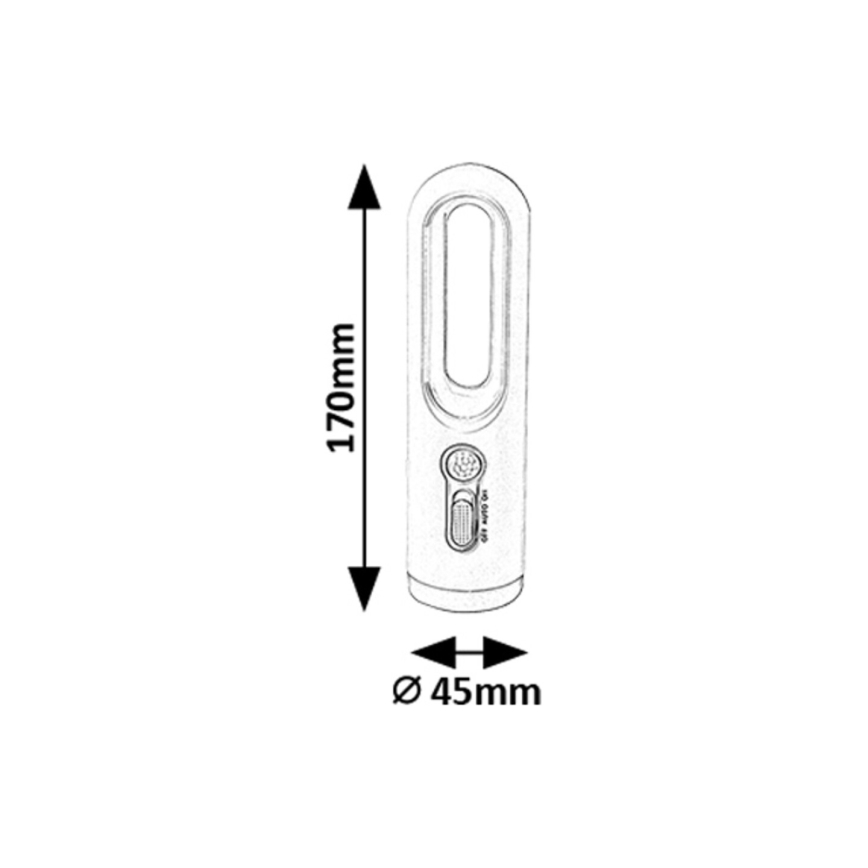 Rabalux - Светодиодная портативная аккумуляторная лампа с датчиком LED/0,8W/3,7V 3000/7000K