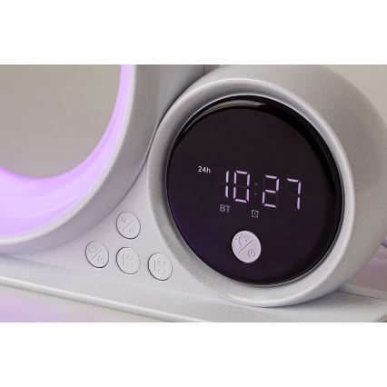 Rabalux - LED RGB Настільна лампа з динаміком LED/5W/230V