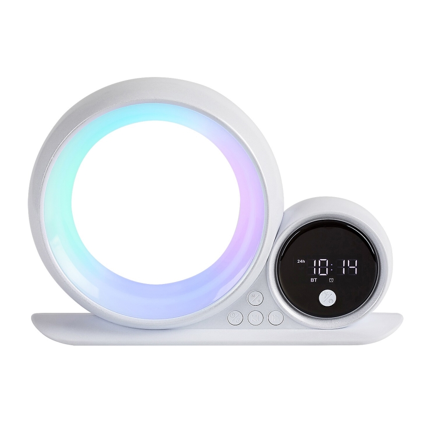 Rabalux - Светодиодная настольная RGB-лампа с динамиком LED/5W/230V