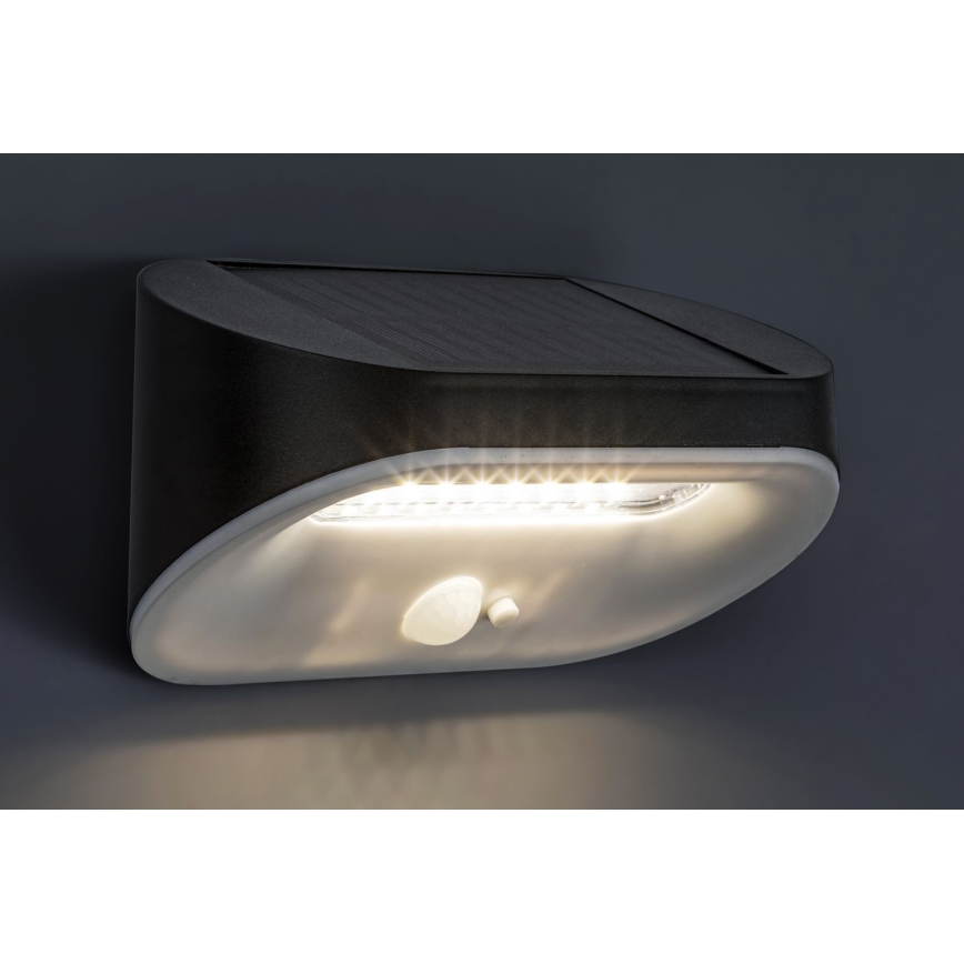 Rabalux - Світлодіодний світильник на сонячній батареї з датчиком LED/3,2W/3,7V IP44
