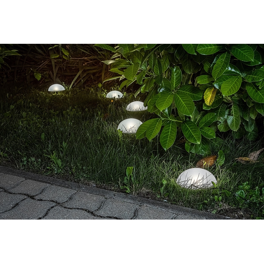 Rabalux - Світлодіодний світильник на сонячній батареї 5xLED/0,2W/1,2V IP44 600 mAh