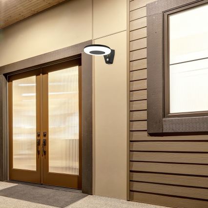 Rabalux - Світлодіодний світильник на сонячній батареї з датчиком LED/4W/3,7V IP44