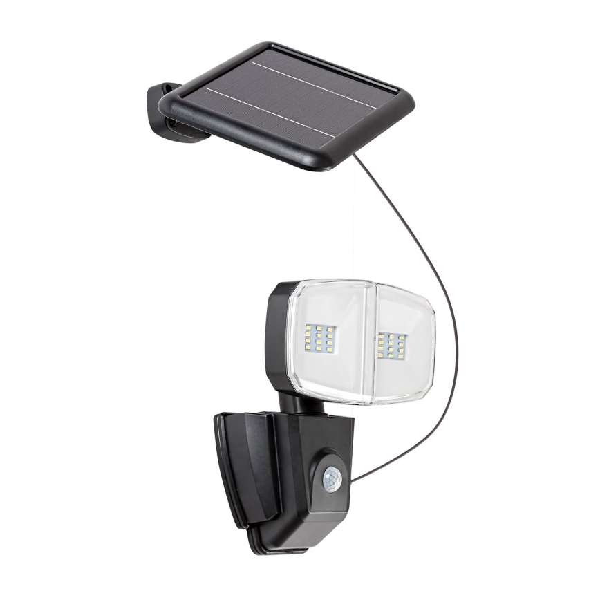 Rabalux - Светодиодный прожектор на солнечной батарее с датчиком LED/12W/3,7V IP44