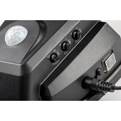 Rabalux - Светодиодный прожектор на солнечной батарее с датчиком LED/12W/3,7V IP44