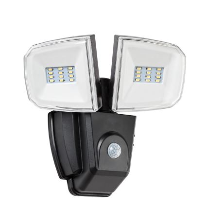 Rabalux - Світлодіодний прожектор з датчиком на сонячній батареї LED/12W/3,7V IP44 4000 mAh