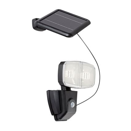 Rabalux - Світлодіодний прожектор з датчиком на сонячній батареї LED/12W/3,7V IP44 4000 mAh