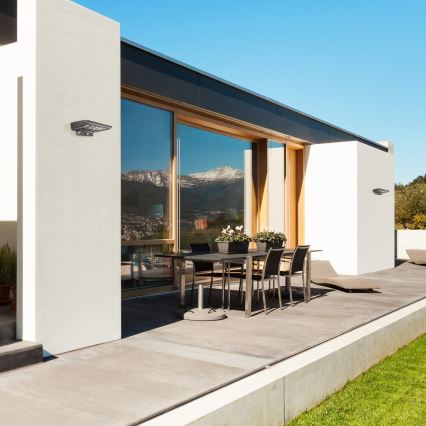 Rabalux - Світлодіодний світильник на сонячній батареї з датчиком LED/4W/3,7V IP44 1500 mAh