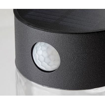 Rabalux - Светодиодный светильник на солнечной батарее с датчиком LED/1,5W/3,7V IP44
