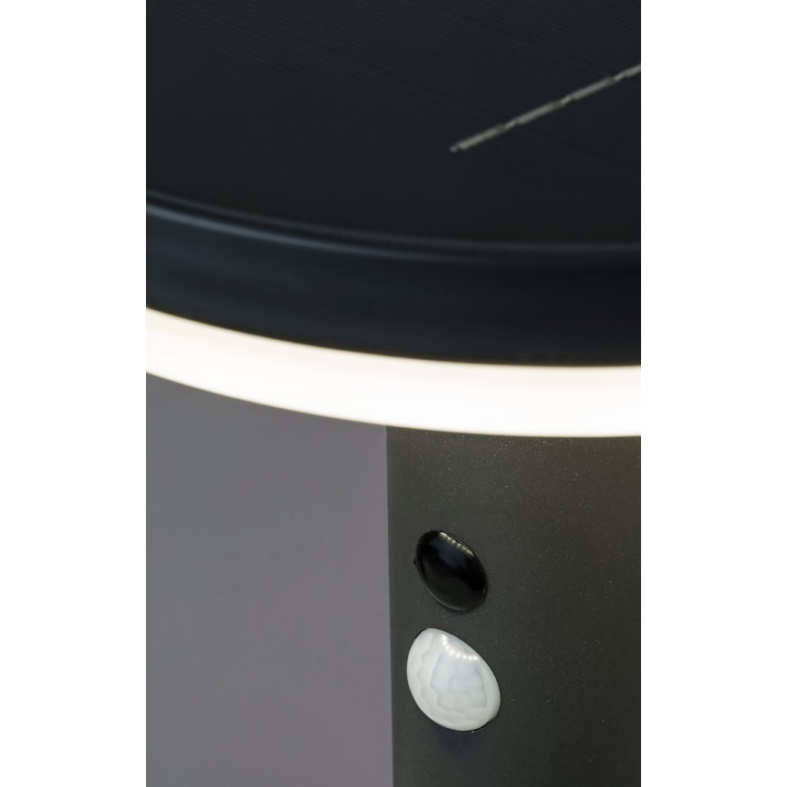 Rabalux - Светодиодный светильник на солнечной батарее с датчиком LED/10W/3,7V IP44