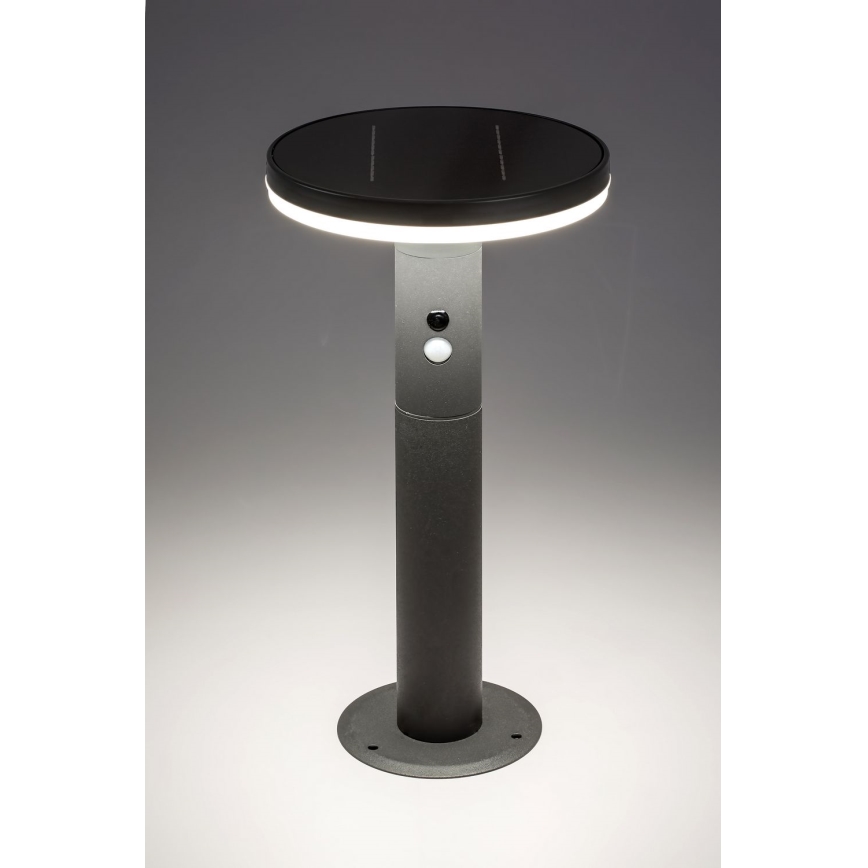 Rabalux - Светодиодный светильник на солнечной батарее с датчиком LED/10W/3,7V IP44 2500 mAh