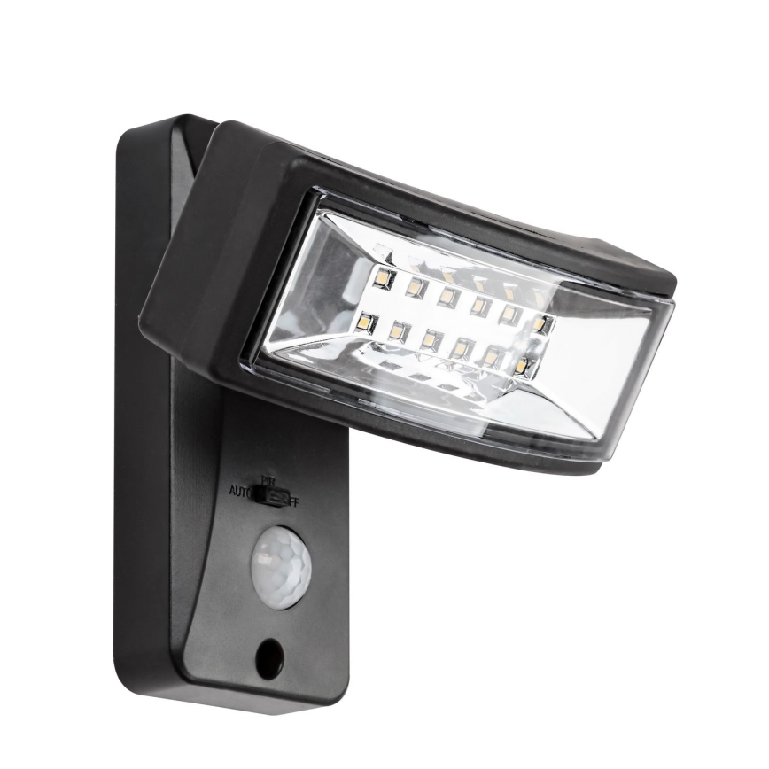 Rabalux - Світлодіодний світильник на сонячній батареї з датчиком LED/2,4W/3,7V IP44