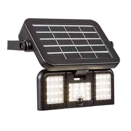 Rabalux - Світлодіодний світильник на сонячній батареї з датчиком LED/9,6W/3,7V IP44